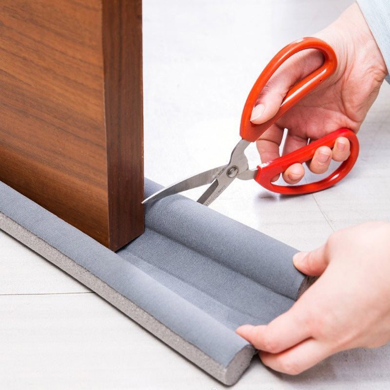 93cm x 10cm Flexible Door Bottom Sealing Strip - SpaceEleven