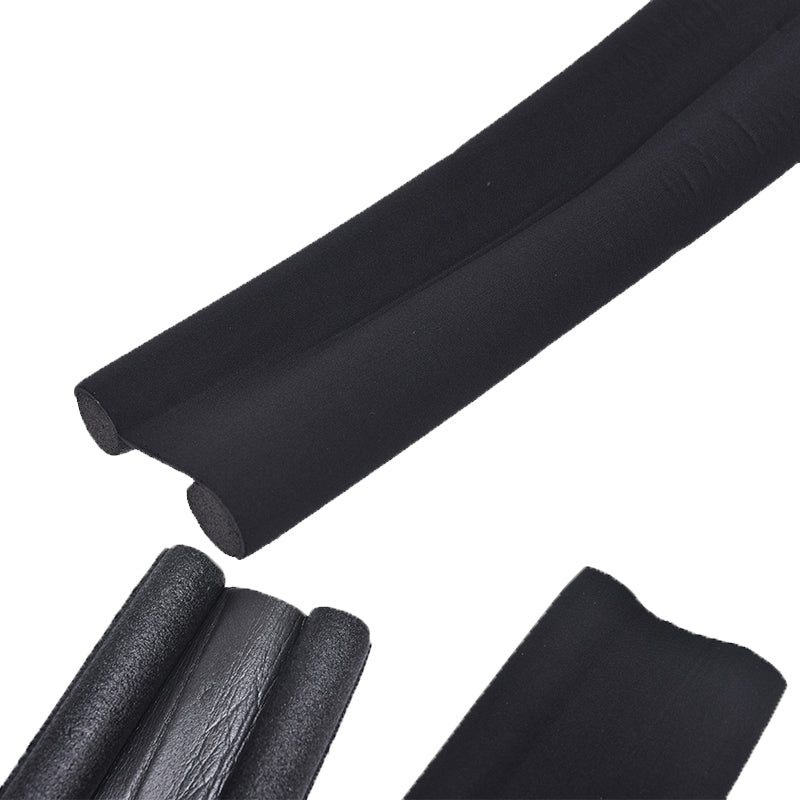93cm x 10cm Flexible Door Bottom Sealing Strip - SpaceEleven