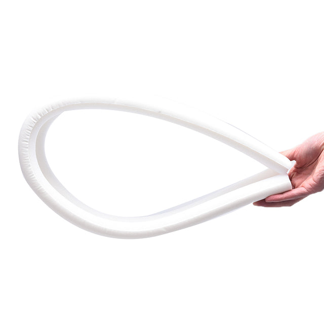 93cm x 10cm Flexible Door Bottom Sealing Strip - SpaceEleven