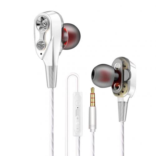 2 Drivers Moving Dynamic Earphones - SpaceEleven