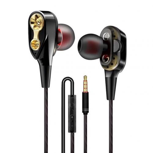 2 Drivers Moving Dynamic Earphones - SpaceEleven