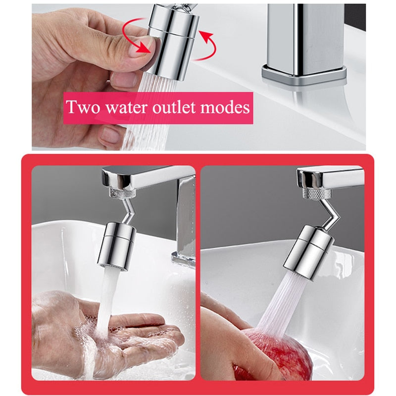 720 Degree Universal Splash Filter Faucet Spray Nozzle - SpaceEleven