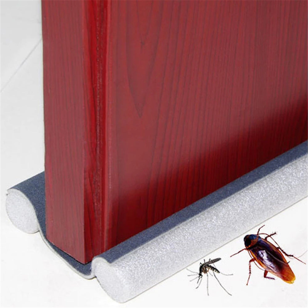 93cm x 10cm Flexible Door Bottom Sealing Strip - SpaceEleven