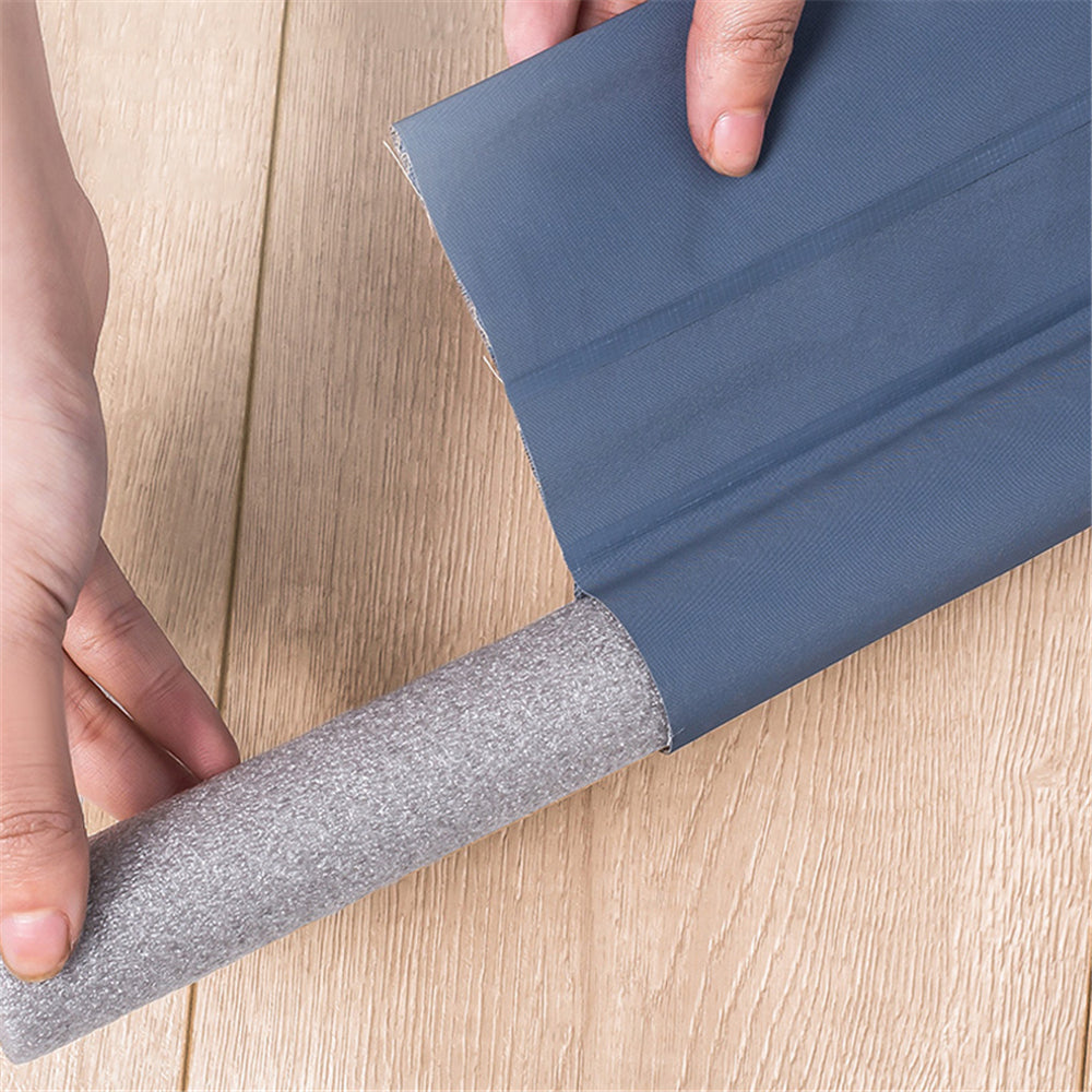 93cm x 10cm Flexible Door Bottom Sealing Strip - SpaceEleven