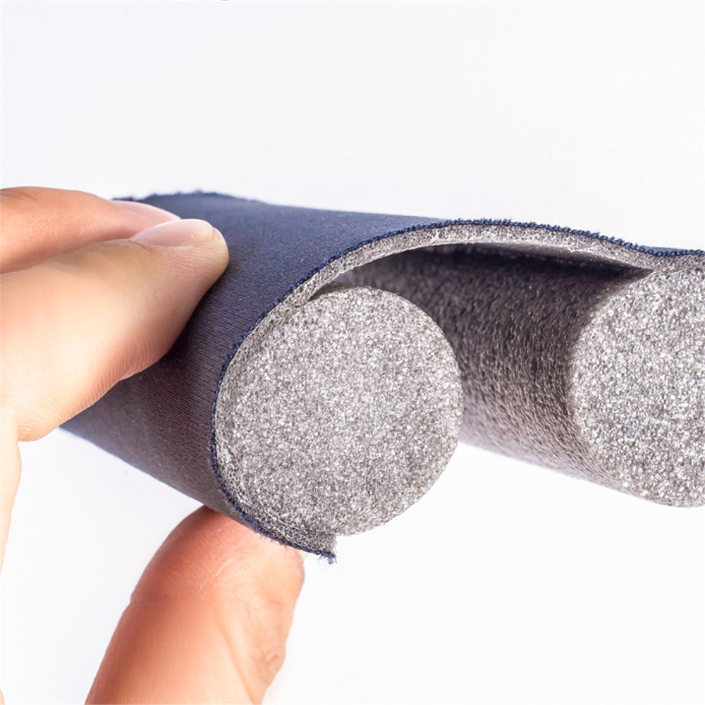 93cm x 10cm Flexible Door Bottom Sealing Strip - SpaceEleven
