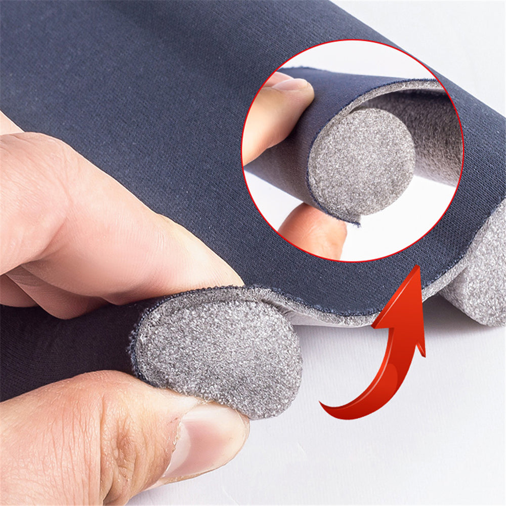 93cm x 10cm Flexible Door Bottom Sealing Strip - SpaceEleven