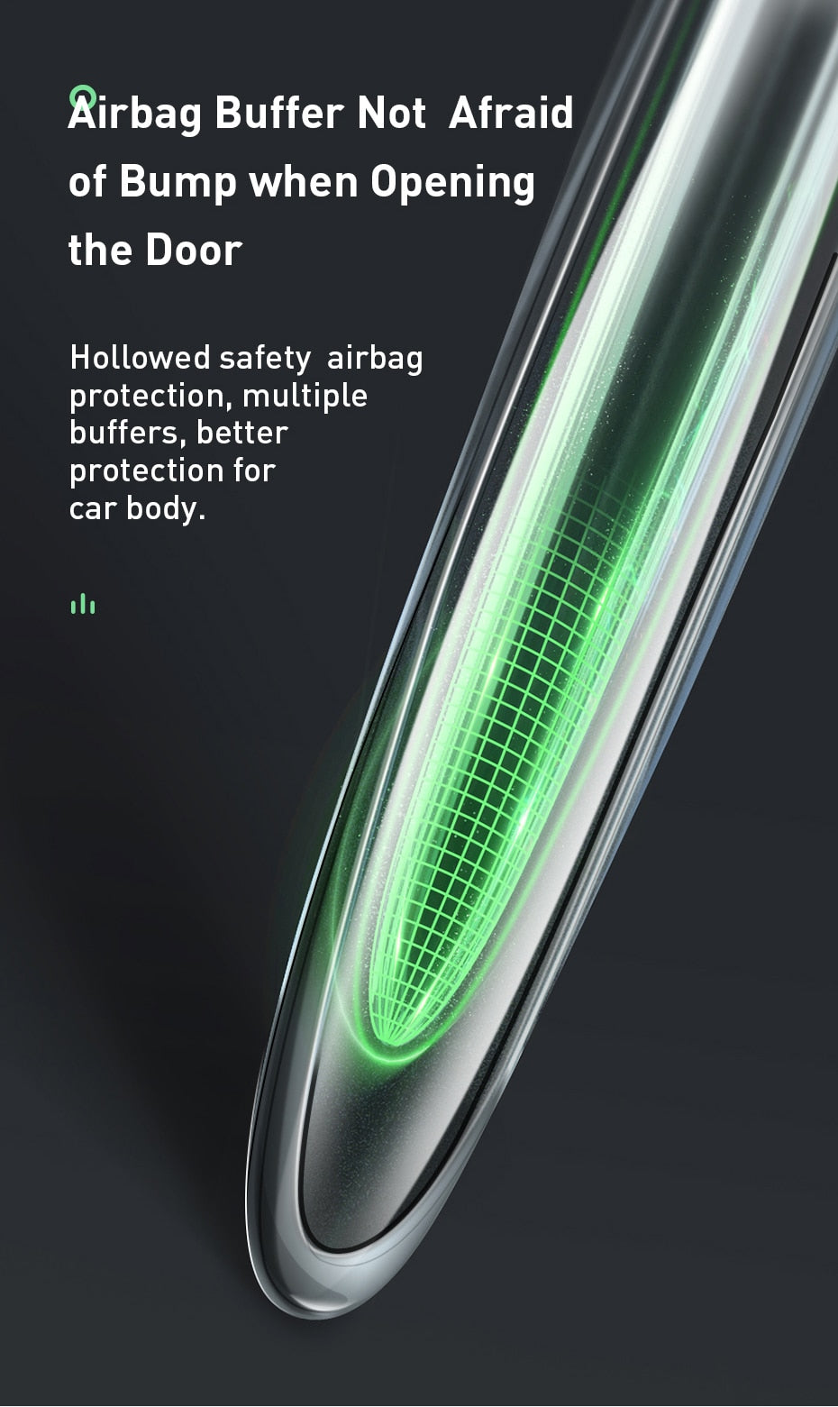 4pcs Car Door Protector TPU Transparent Auto Edge Corner Guard - SpaceEleven