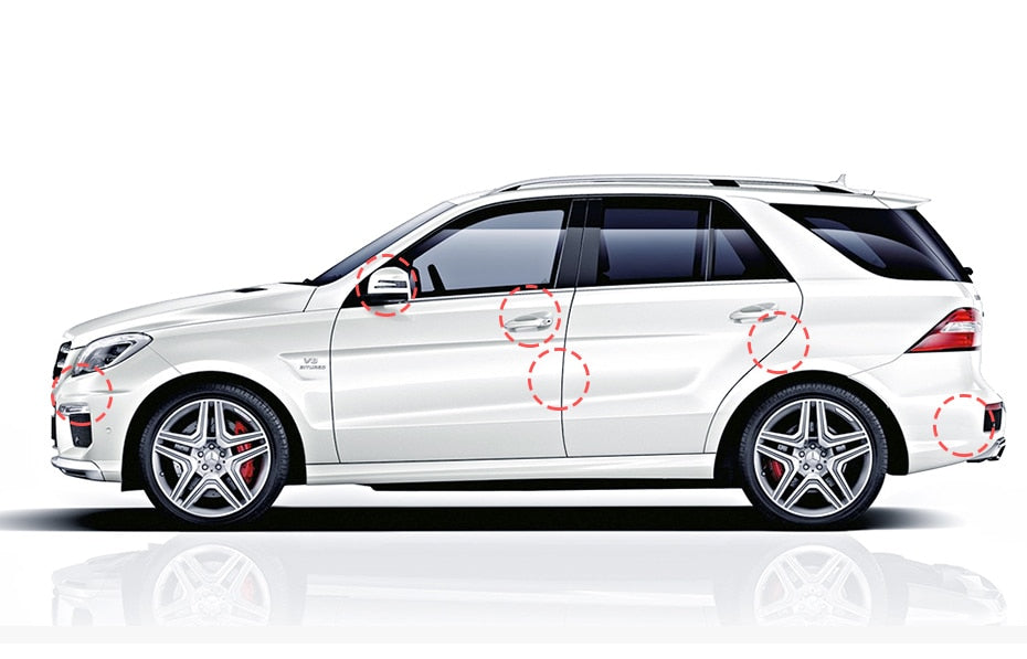 4pcs Car Door Protector TPU Transparent Auto Edge Corner Guard - SpaceEleven