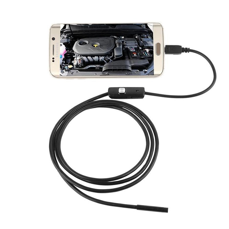 2M 1M 5.5mm 7mm Flexible Endoscope Camera - SpaceEleven