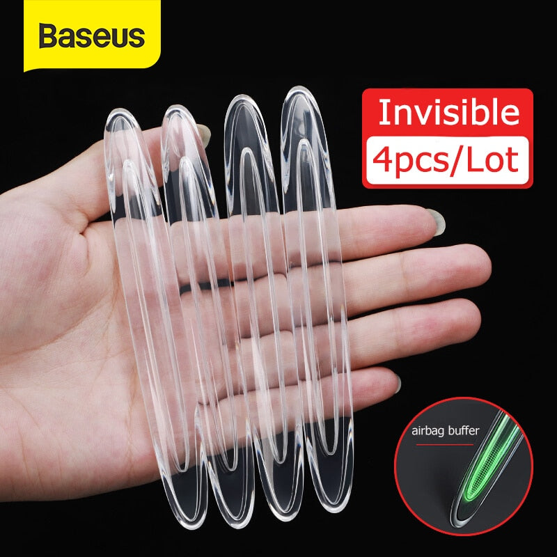 4pcs Car Door Protector TPU Transparent Auto Edge Corner Guard - SpaceEleven