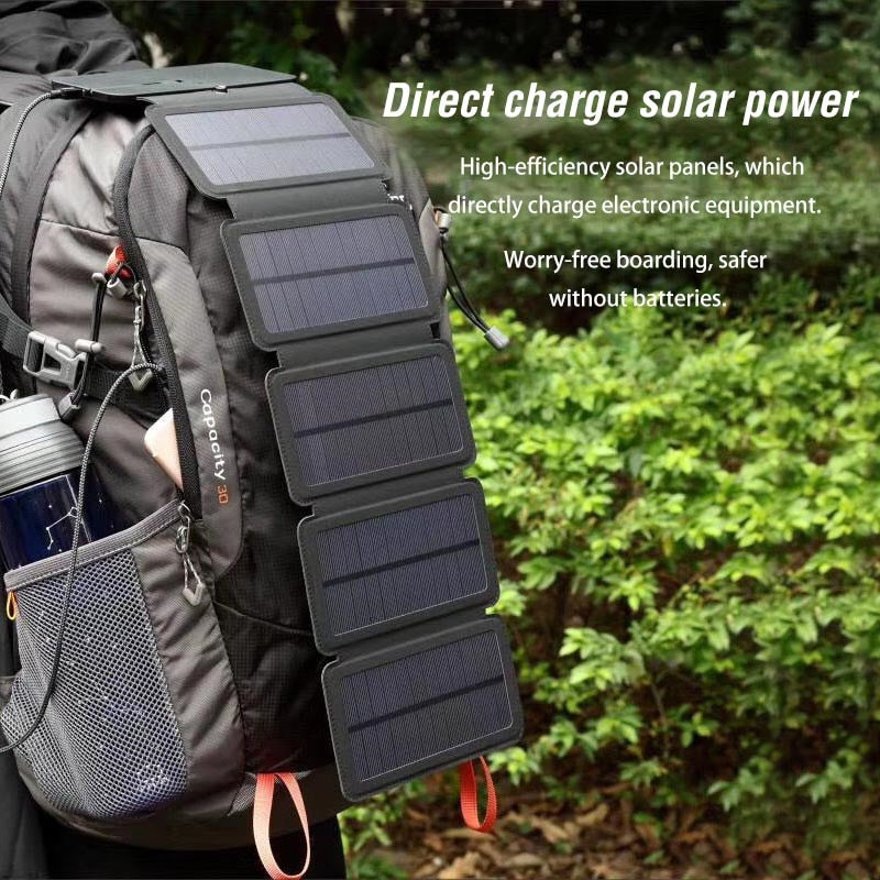 Folding Portable Solar Charger Panel - SpaceEleven