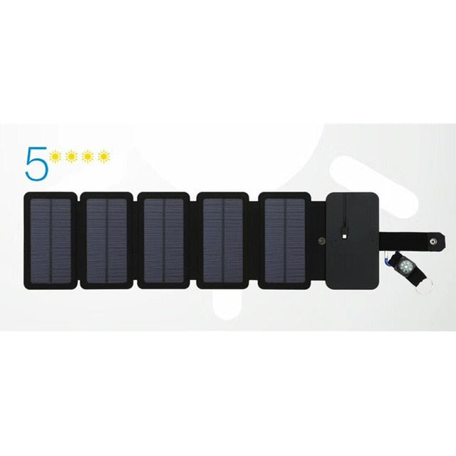 Folding Portable Solar Charger Panel - SpaceEleven