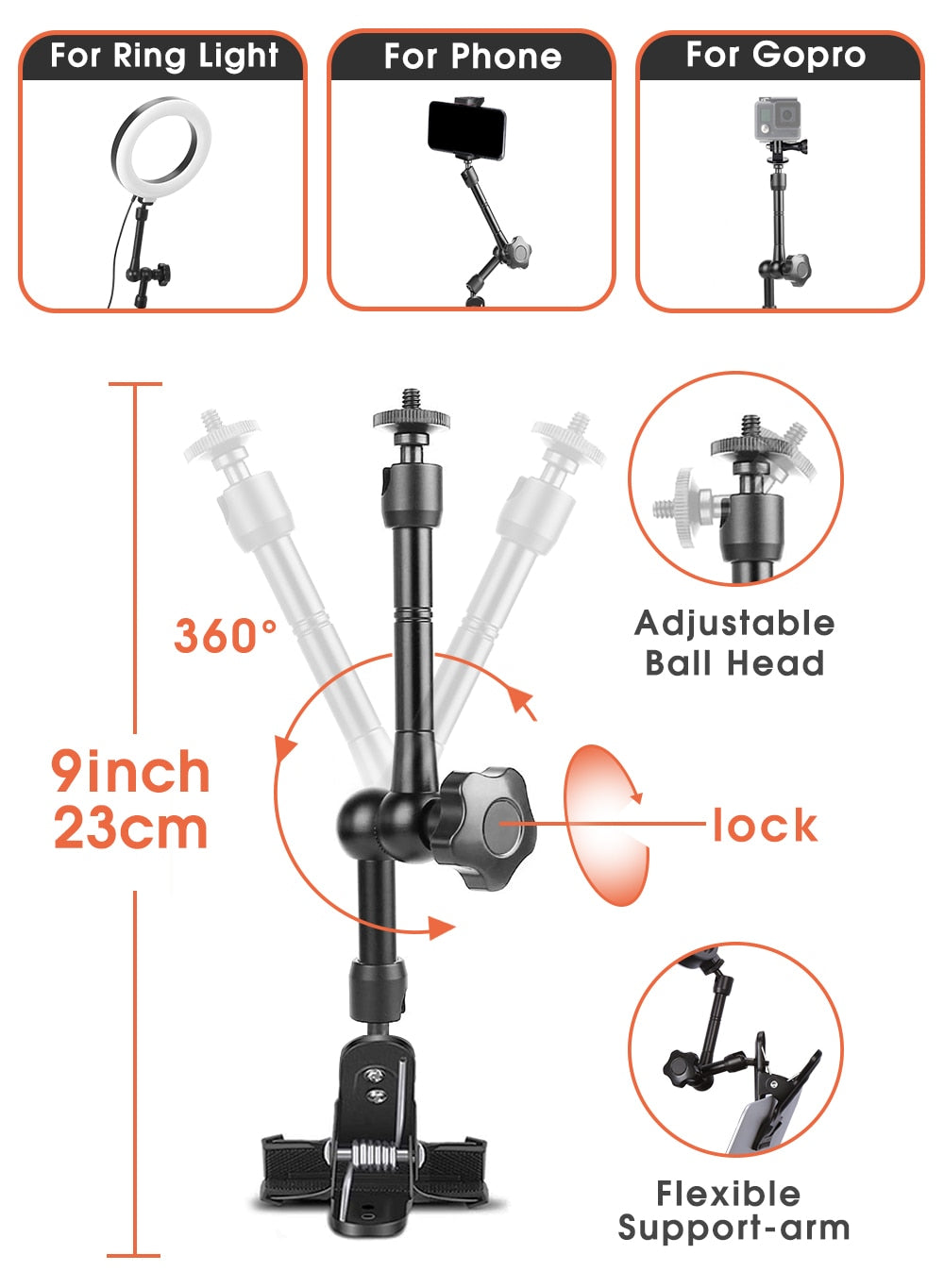 Conference Lighting Kit With Tripod Holder - SpaceEleven