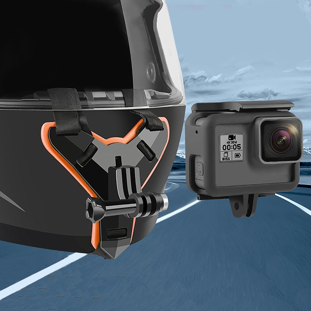 Action Camera Helmet Chin Mount - SpaceEleven