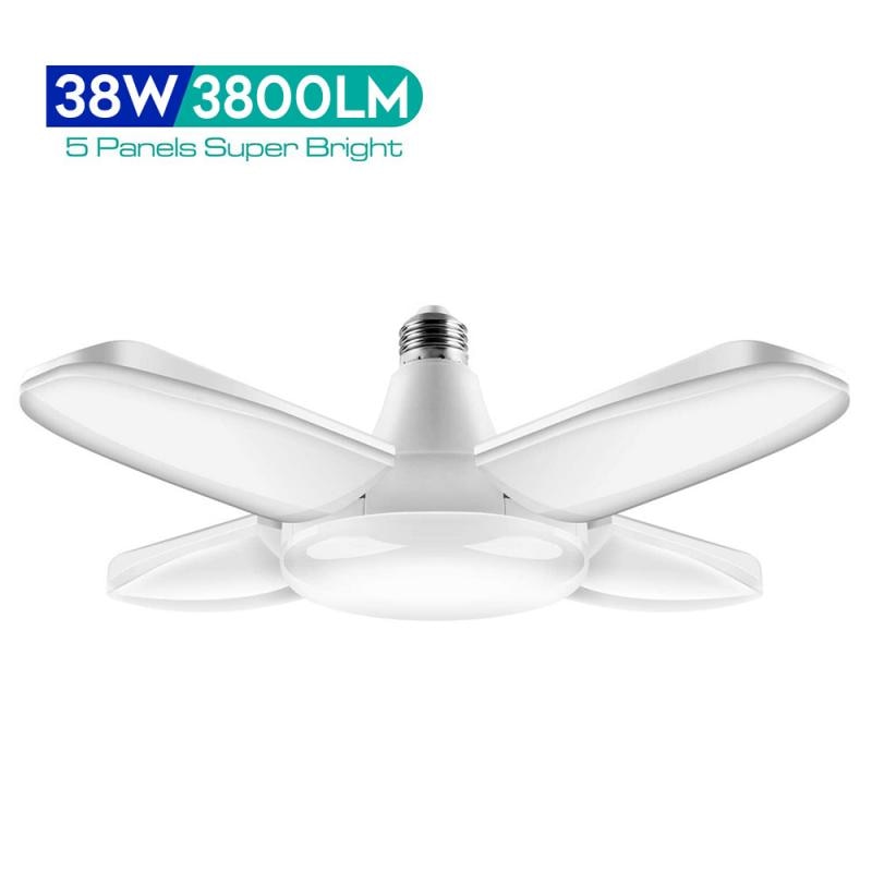 LED Ceiling Foldable Fan Blade Angle Adjustable Lamp - SpaceEleven