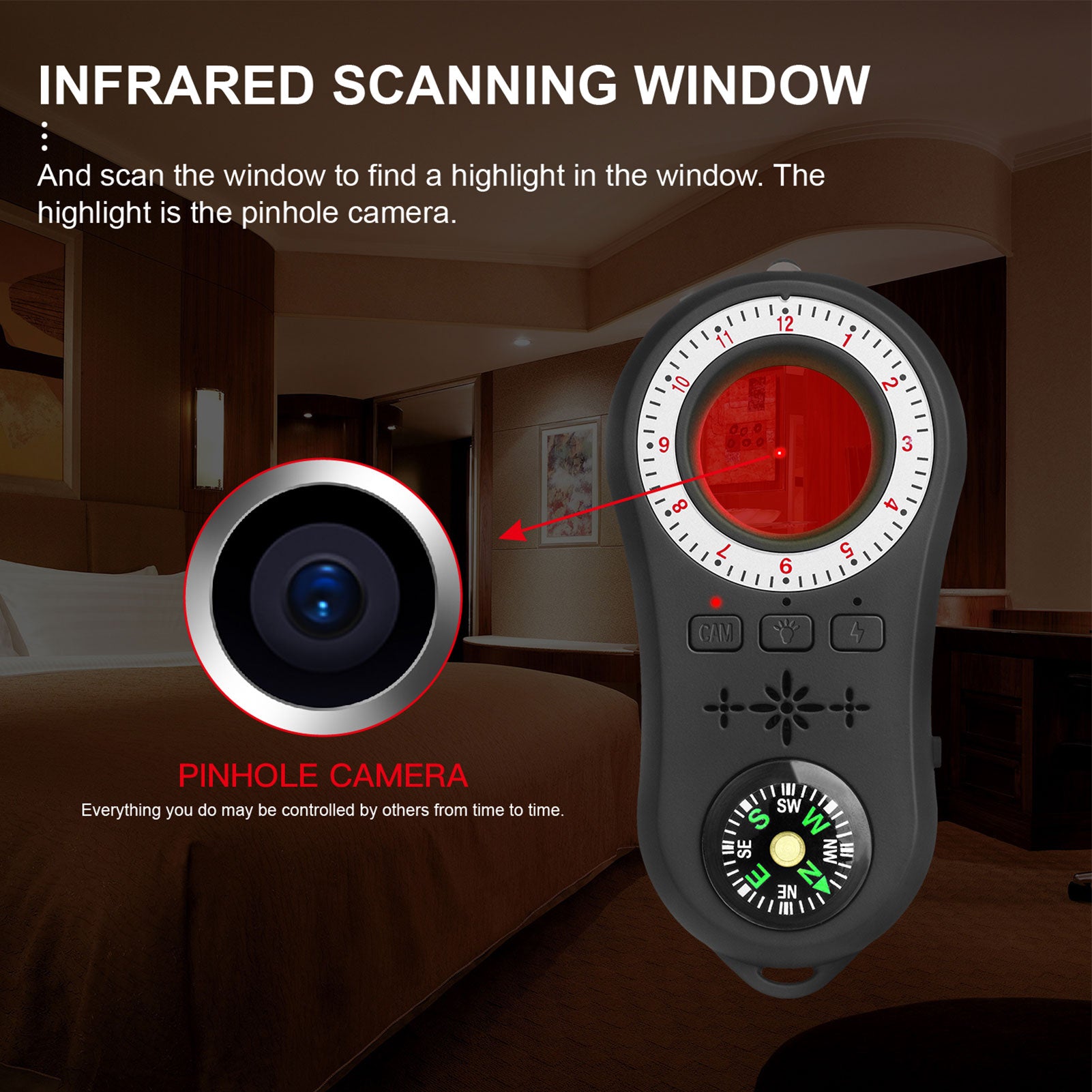 Personal Safety Infrared Detector - SpaceEleven