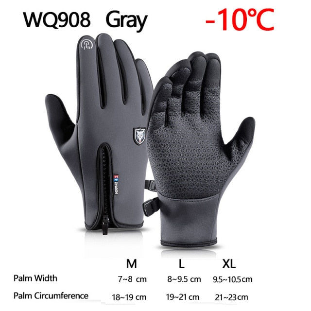 Waterproof / Windproof / Warm Gloves for Cycling - Perfect for Winter - SpaceEleven