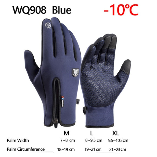 Waterproof / Windproof / Warm Gloves for Cycling - Perfect for Winter - SpaceEleven