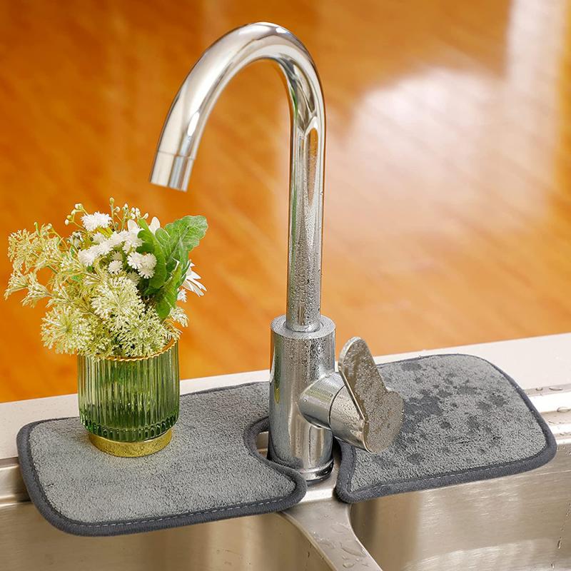 Faucet Absorbent Microfiber Mat - SpaceEleven