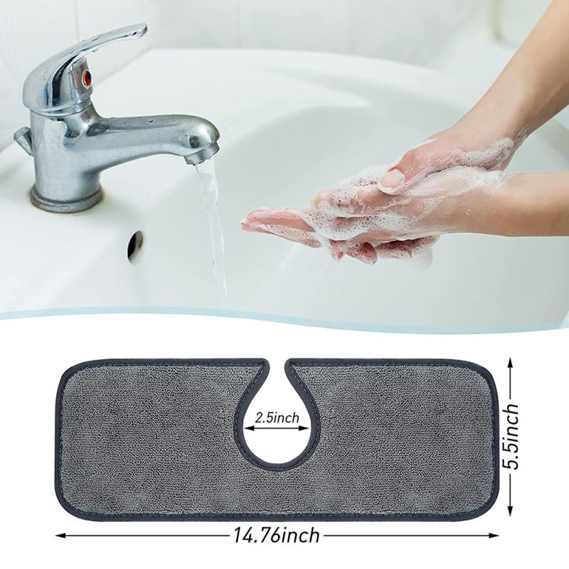 Faucet Absorbent Microfiber Mat - SpaceEleven